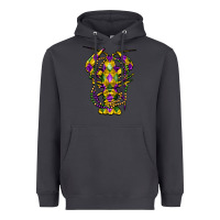Smoke mardi gras crawfish Heavyweight Hoodie - FaDigitalArtStudio