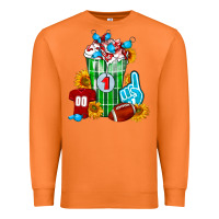 Carrot Football Frappe Premium Sweatshirt - FaDigitalArtStudio