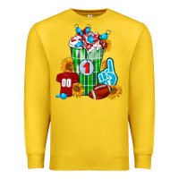 Lemon Football Frappe Premium Sweatshirt - FaDigitalArtStudio