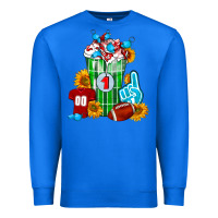 True Royal Football Frappe Premium Sweatshirt - FaDigitalArtStudio