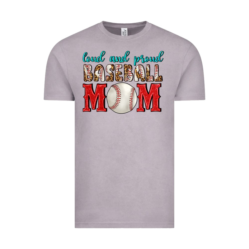 Loud And Proud Baseball Mom Vintage Tee by BundleAndBundleShop | Teevron