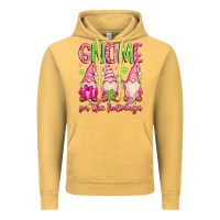 Vintage Mustard gnome for the holidays Vintage Hoodie - MaliasSmallBusiness