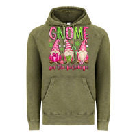 Vintage Olive gnome for the holidays Vintage Hoodie - MaliasSmallBusiness
