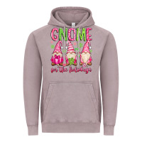 Vintage Zinc gnome for the holidays Vintage Hoodie - MaliasSmallBusiness