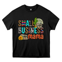 Black small business mama Heavy Core Tee - AdoDesignShop