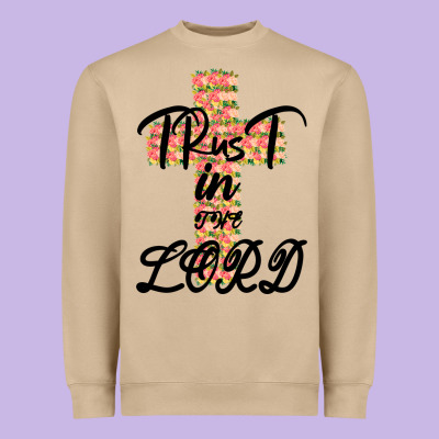 Trust In The Lord Heavyweight Sweatshirt Designed By Bettercallsaul