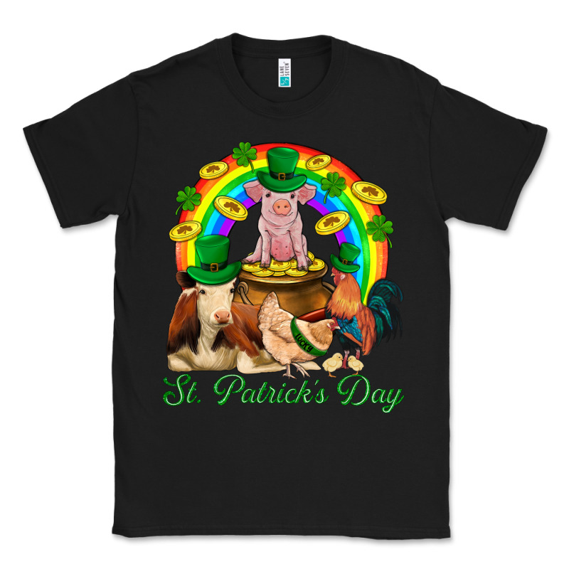 St. Patrick's Day Farm Animal Png Classic Tee by BundleAndBundleShop | Teevron