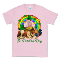 Bubblegum Pink St. Patrick's Day Farm Animal Png Classic Tee - BundleAndBundleShop