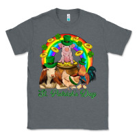 Charcoal Heather St. Patrick's Day Farm Animal Png Classic Tee - BundleAndBundleShop