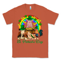 Copper St. Patrick's Day Farm Animal Png Classic Tee - BundleAndBundleShop