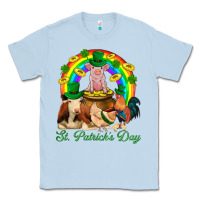 Dusty Blue St. Patrick's Day Farm Animal Png Classic Tee - BundleAndBundleShop