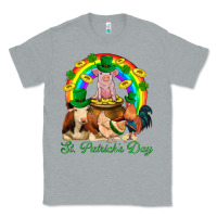 Heather Grey St. Patrick's Day Farm Animal Png Classic Tee - BundleAndBundleShop