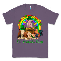 Lavender St. Patrick's Day Farm Animal Png Classic Tee - BundleAndBundleShop