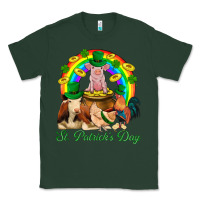 Sports Green St. Patrick's Day Farm Animal Png Classic Tee - BundleAndBundleShop