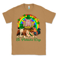 Toasted Coconut St. Patrick's Day Farm Animal Png Classic Tee - BundleAndBundleShop