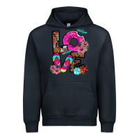 Navy Love Summer Urban Hoodie - CowhideDigitalArt