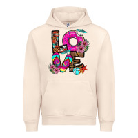 Sandshell Love Summer Urban Hoodie - CowhideDigitalArt