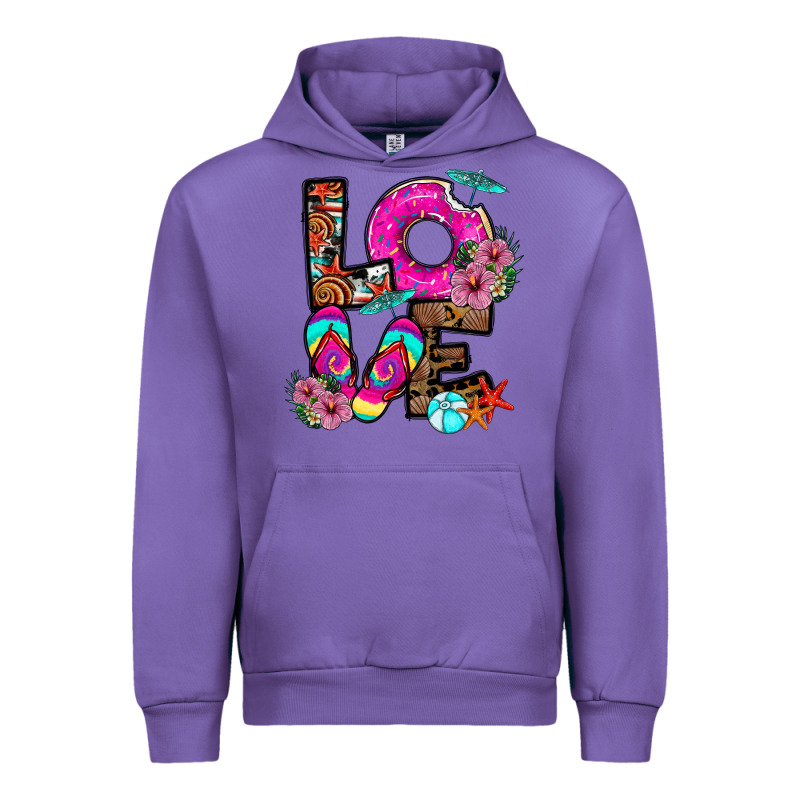 Love Summer Urban Hoodie by CowhideDigitalArt | Teevron