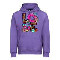 Tulip Love Summer Urban Hoodie - CowhideDigitalArt