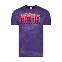 Cloud Purple Western Mama Vintage Tee - BundleAndBundleShop