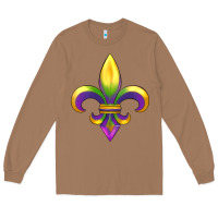 Toasted Coconut mardi gras Long Sleeve Tee - RanaPortraitStore