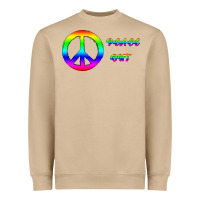 Mushroom Peace Out Heavyweight Sweatshirt - Bettercallsaul