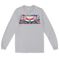 Moon Dust red white and boozy libbey glass Long Sleeve Tee - RanaPortraitStore