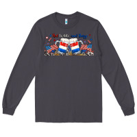 Smoke red white and boozy libbey glass Long Sleeve Tee - RanaPortraitStore