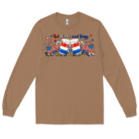 Toasted Coconut red white and boozy libbey glass Long Sleeve Tee - RanaPortraitStore