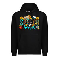 Black speech therapist Premium Hoodie - OliviaCreatesArt