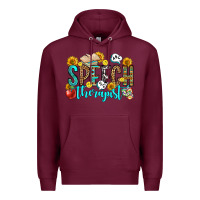 Burgundy speech therapist Premium Hoodie - OliviaCreatesArt