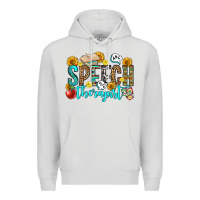 Dove Grey speech therapist Premium Hoodie - OliviaCreatesArt