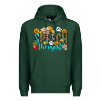 Sports Green speech therapist Premium Hoodie - OliviaCreatesArt