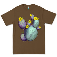 Cacao Opunthia Santa Rita Cacti Premium Tee - LillyAllenDesigns