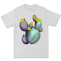 Dove Grey Opunthia Santa Rita Cacti Premium Tee - LillyAllenDesigns