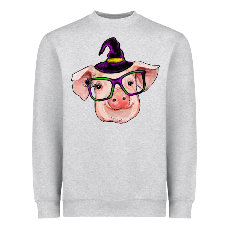 Pig With Halloween Heavyweight Sweatshirt by RanaPortraitStore | Teevron