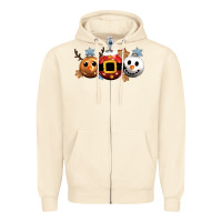 Sandshell christmas Zipper Hoodie - CowGirlArtShop