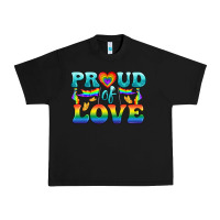 Black Lgbtq Proud Of Love Urban Heavy Tee - BundleAndBundleShop
