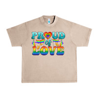 French Oak Lgbtq Proud Of Love Urban Heavy Tee - BundleAndBundleShop