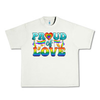 Pistachio Lgbtq Proud Of Love Urban Heavy Tee - BundleAndBundleShop