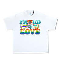 Lgbtq Proud Of Love Urban Heavy Tee | Teevron