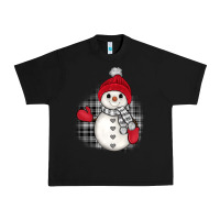 Black grey christmas snowman Urban Heavy Tee - JahusDesignShop
