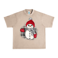 French Oak grey christmas snowman Urban Heavy Tee - JahusDesignShop