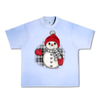 Grape Ice grey christmas snowman Urban Heavy Tee - JahusDesignShop
