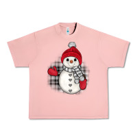 Salmon grey christmas snowman Urban Heavy Tee - JahusDesignShop