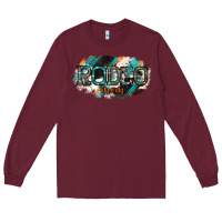 Burgundy Rodeo Mom Long Sleeve Tee - Bettercallsaul