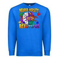 True Royal Neurodiversity is beautiful Premium Sweatshirt - FaDigitalArtStudio