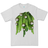 Dove Grey Selenicereus Cactus Premium Tee - LillyAllenDesigns