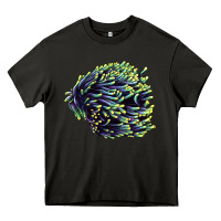 Asphalt Sea Coral Heavy Core Tee - LillyAllenDesigns