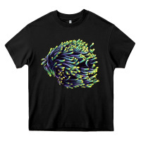 Black Sea Coral Heavy Core Tee - LillyAllenDesigns